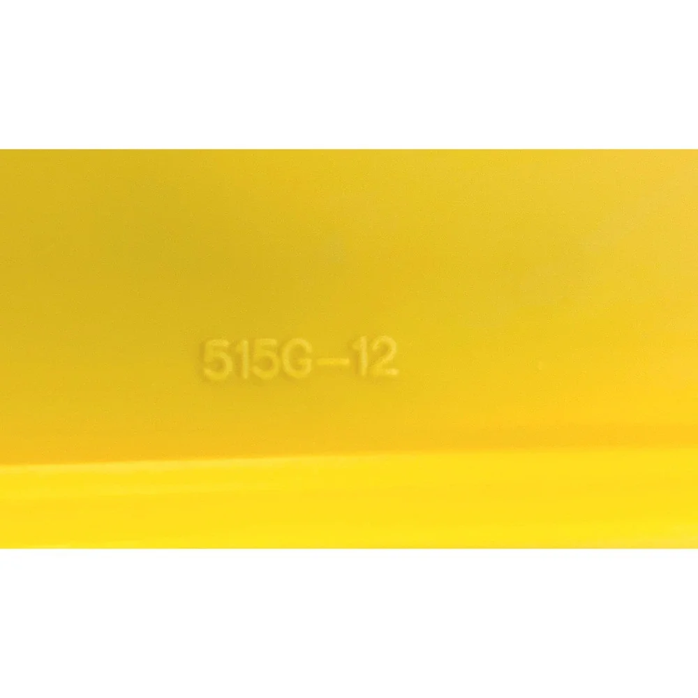 Tupperware Square Replacement Lid 515G-12 Yellow 10 Inch Seal